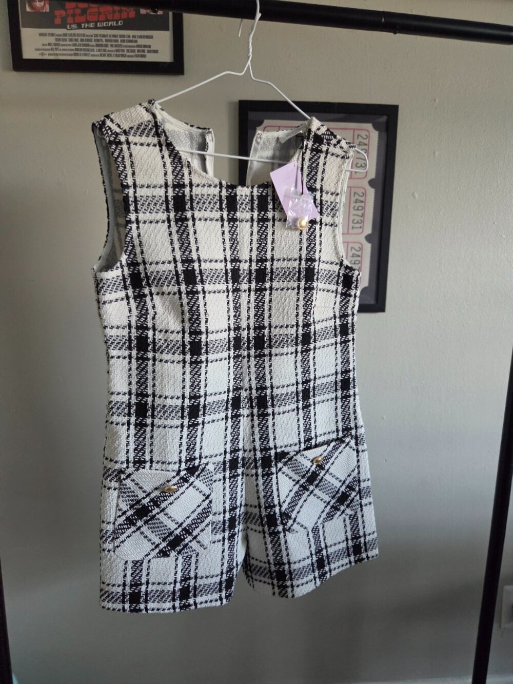 Boutique shorts romper NWT